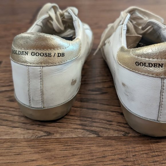 Golden Goose Super-Star Glitter Leather Low-Top Sneakers  Women\'s  Super-Star Low Top Sneaker
